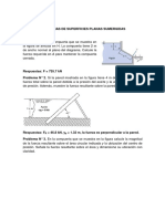 Problemas de Superficies Planas Sumergidas 2019