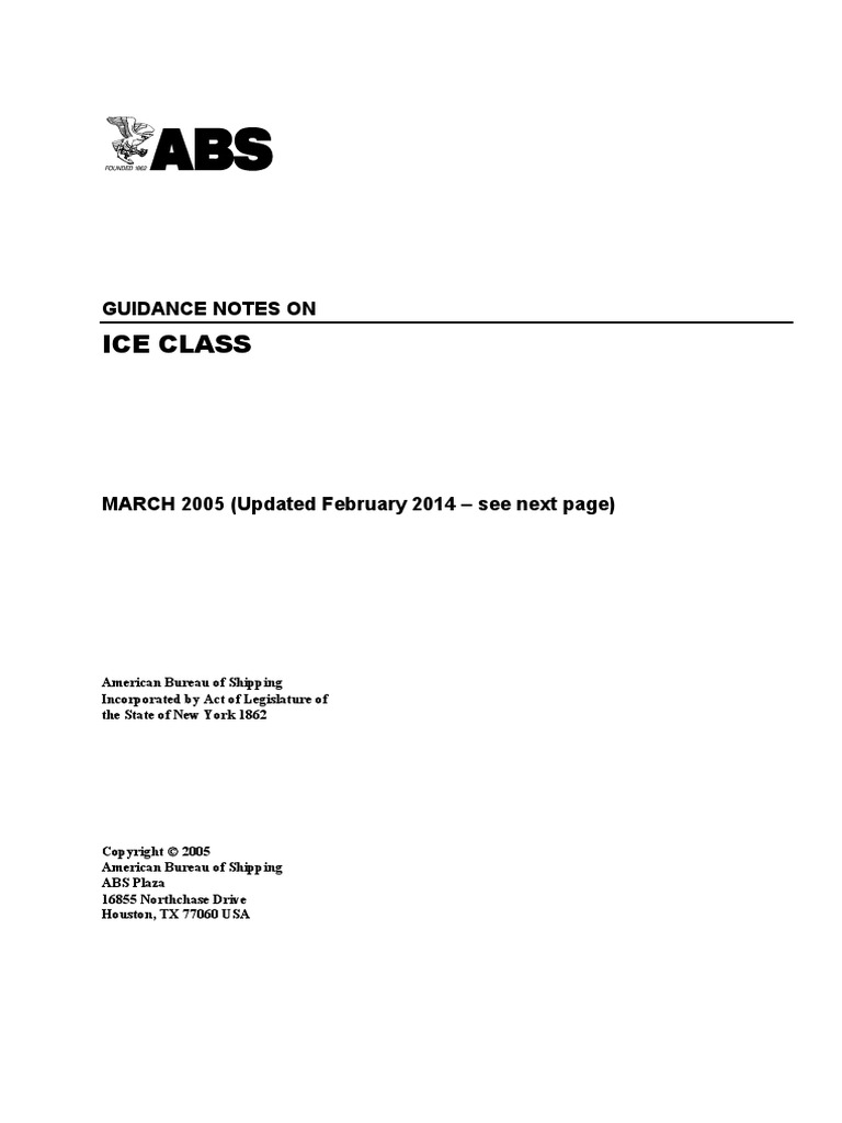 Ice Class GN Feb14 PDF Finite Element Method Yield (Engineering)