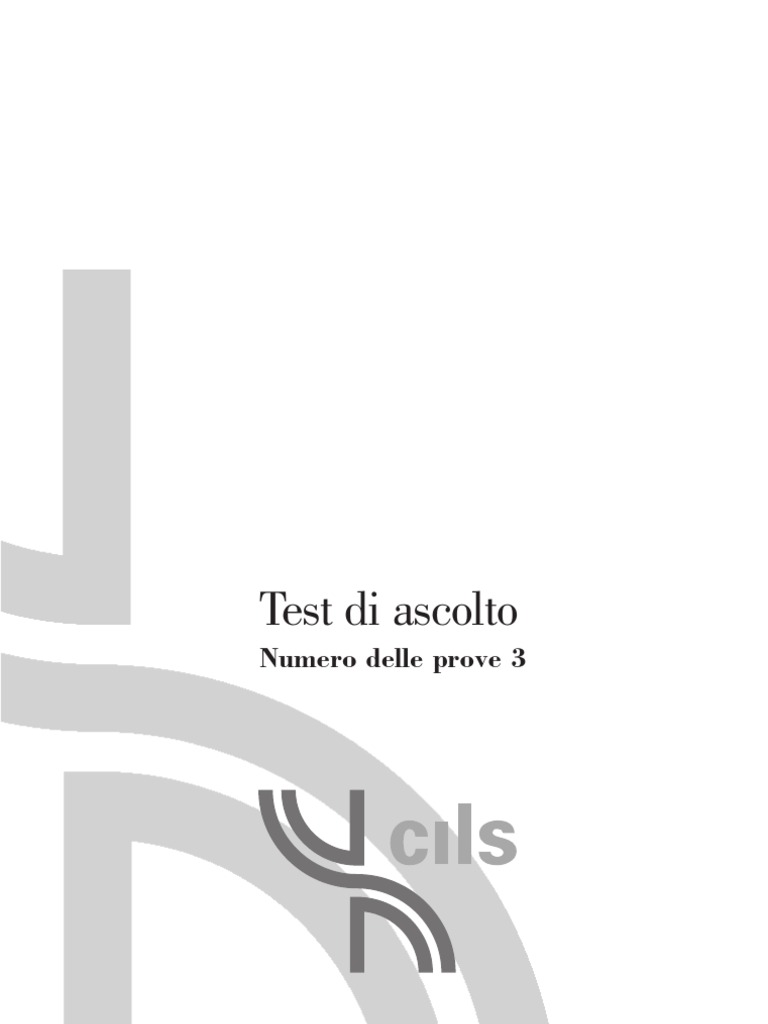 Cils B2 Prove D Esame 2018 Pdf