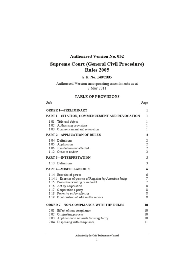 CPR PDF Costs In English Law Discovery (Law)