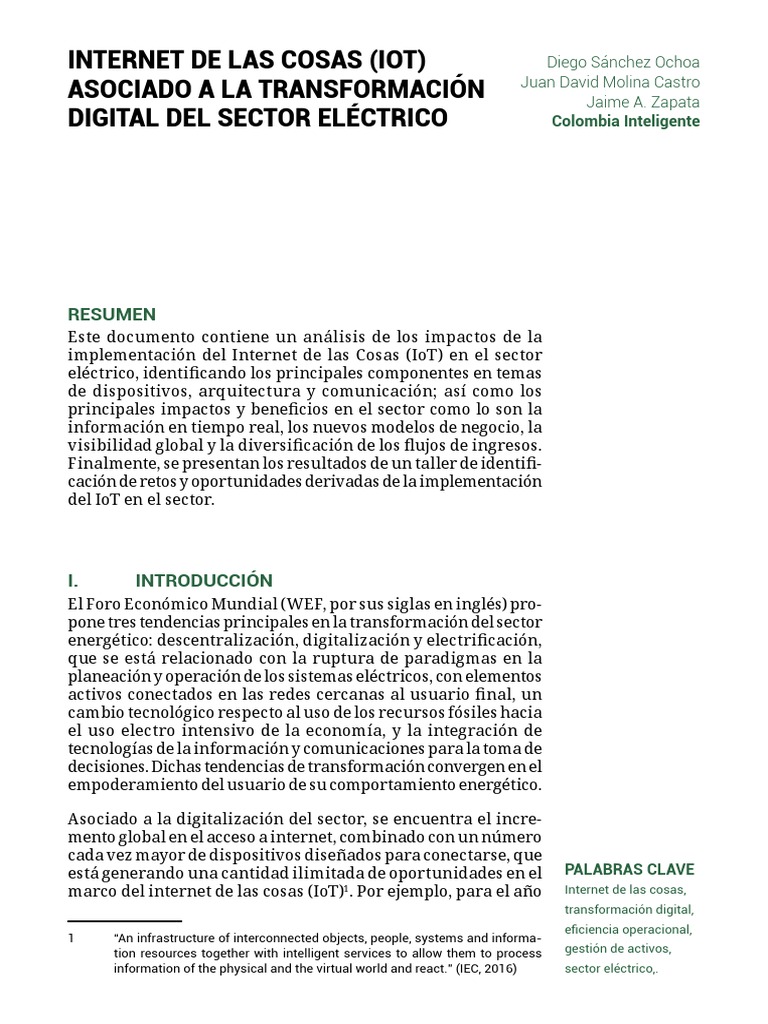 Internet de Las Cosas | PDF | Internet de las Cosas | Internet