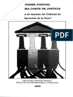 117 - Manual de Gestión Del Tribunal de Ejecución de La Pena - Suprema Corte de Justicia Dominicana