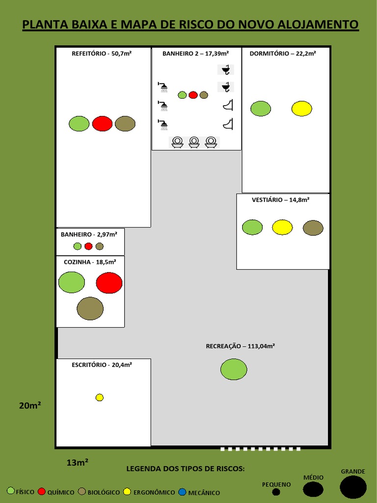 Sa4 - Alojamento Planta Baixa e Mapa de Risco | PDF