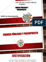 Finanzas Públicas y Presupuesto