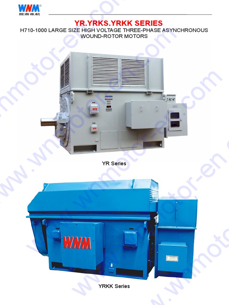 Yr - Yrks.Yrkk Series: H710-1000 Large Size High Voltage Three-Phase ...