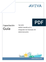 34.TM-1875 AVEVA Everything3D™ (2.1) Schematic 3D Integrator Administration - En.es