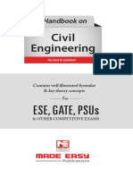 Handbook On Civil Engineering