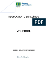 Regulamento Específico - VOLEIBOL - 2022