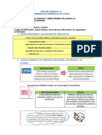 Experiencia N°3-Ficha de Trabajo Nro 01 1º 2º