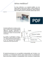 4.2 Vidrios Métalicos y Aleaciones Amorfas