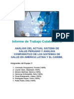 Analisis Sistemas de Salud Brasil Uruguay y Peru