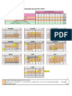 Calendario Escolar 2011-2012