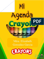 Agenda Crayola para Imprimir
