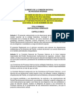 Reglamento Interior de La Comision Nacional de Procesos Internos-2020