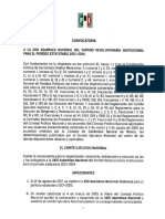 Convocatoria - Xxiii Asamblea Nacional