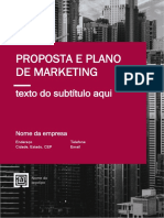 Proposta E Plano de Marketing: Texto Do Subtítulo Aqui