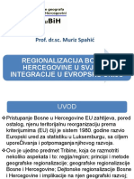 Regionalizacija BiH
