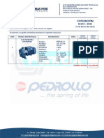 E2144 - 2022 2CP2516B Electrobomba Multietapica Pedrollo