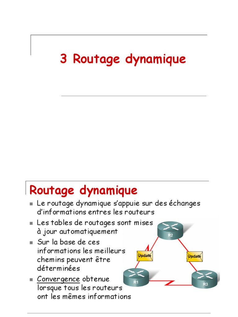 Protocole de Routage Dynamique RIP | PDF | Adresse IP | Routage