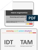 #Assessing Work System Structure 2 Idt Tam