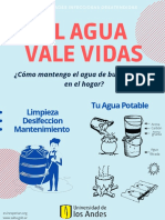 Poster Sobre Protocolos de Seguridad Azul