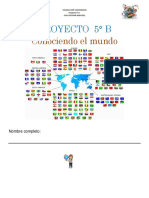 Conociendo El Mundo: Proyecto 5° B