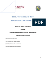 Molde con Sellado por Lote e Innovación de Mesas de Trabajo