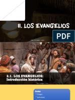 2.1. Los Evangelios Introducción Histórica - 2022-2