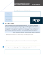 Acceso de La Poblacion A La Sociedad de La Informacion (Responder El Alumno) S-33-34 Primer Año