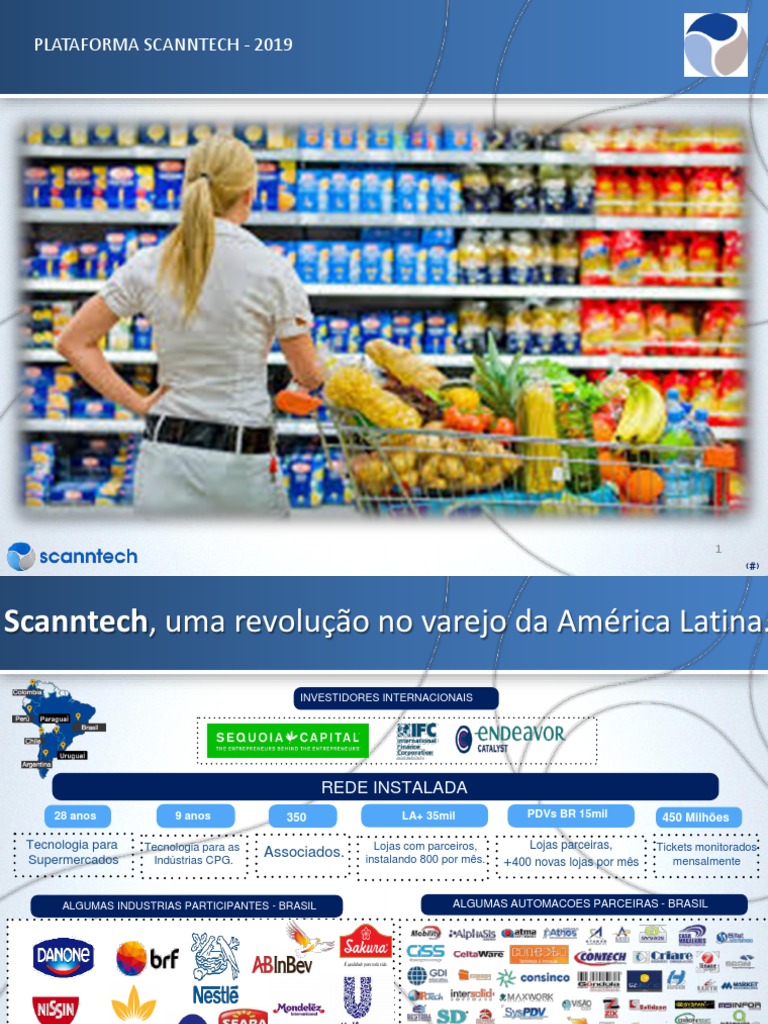 Exemplo Plataforma Scanntech UL | PDF | Mercado (economia) | Informação