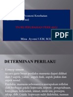 Teori Yang Mempengaruhi Perilaku