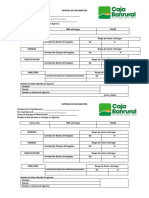 Entrega de Documentos