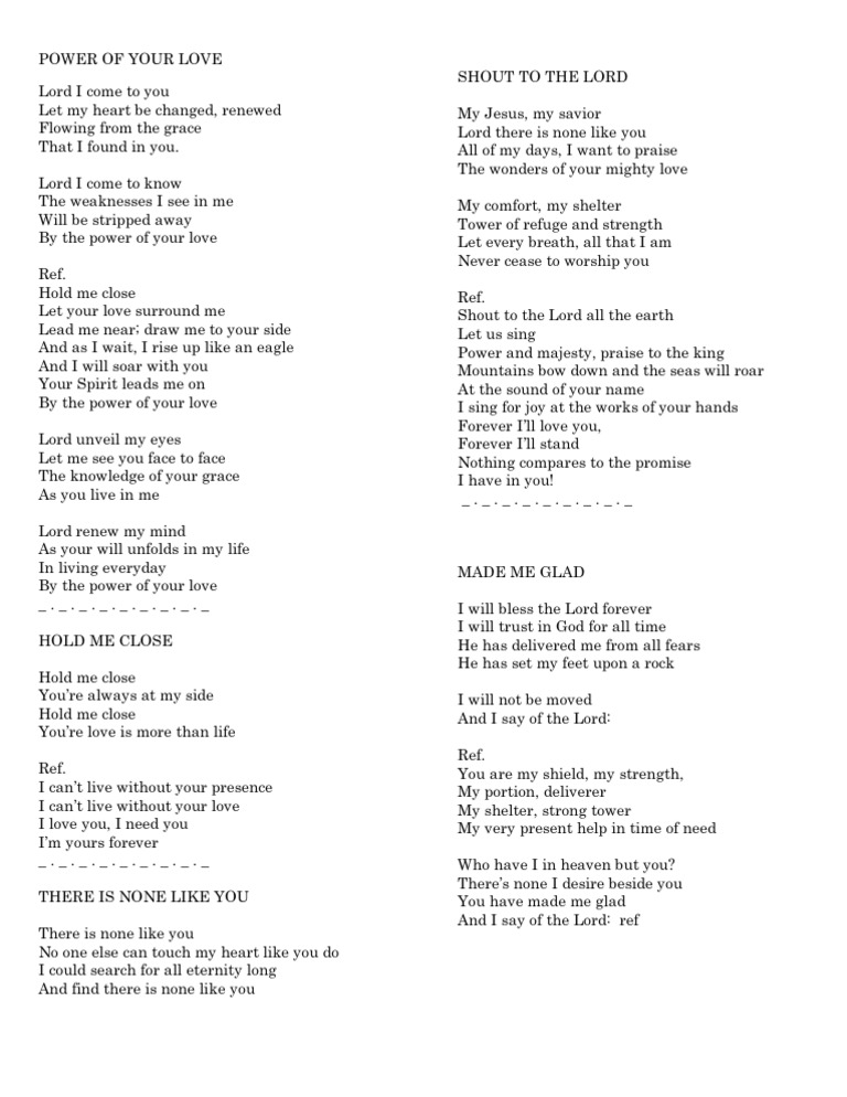 Lyrics of 