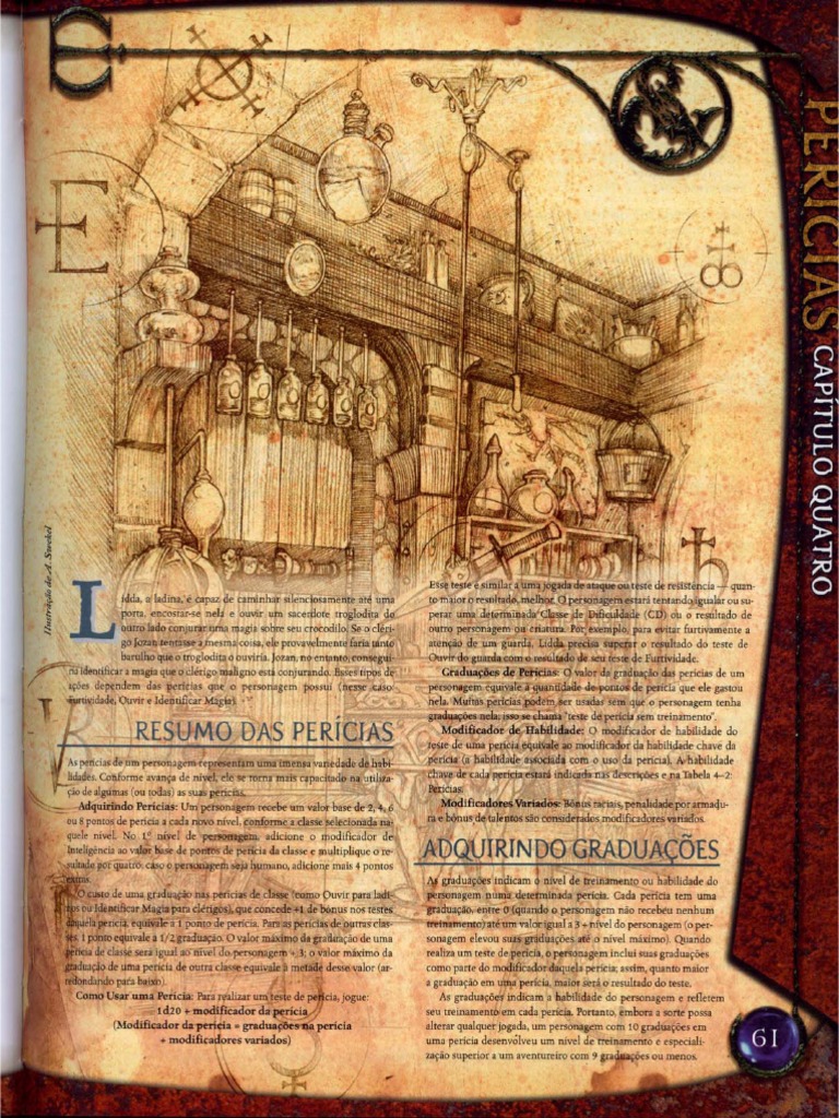 Perícias D&D 3.5 PDF