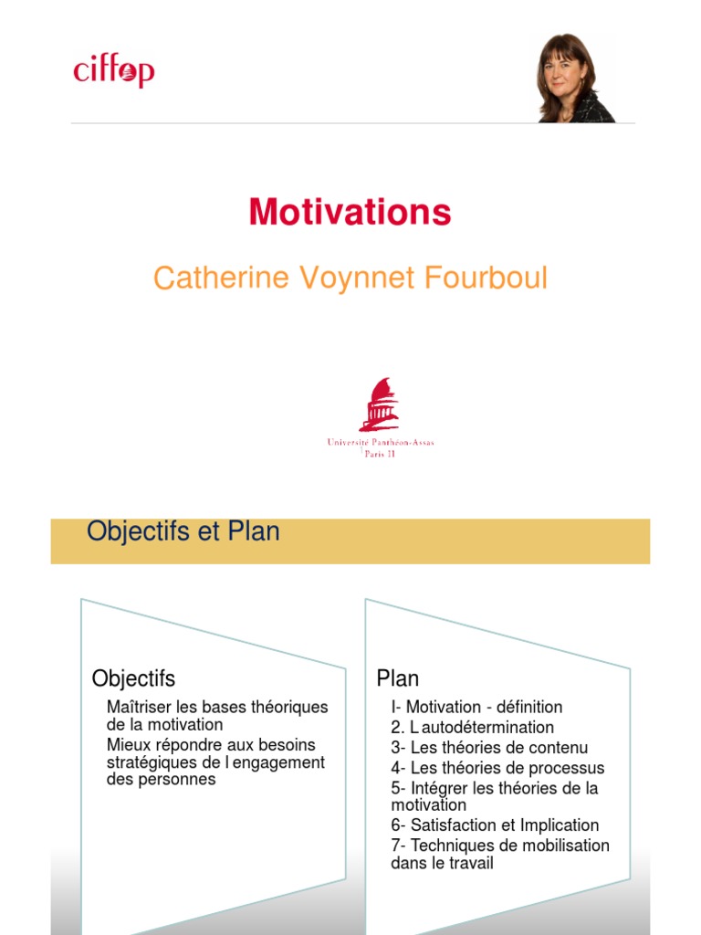 Théories et pratiques de motivation | PDF | Motivation | Motivant