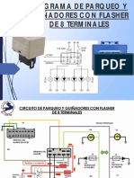 Tema 7 Circuito de Parqueo y Guiñadores Con Flasher de 8 Terminales (Atp)