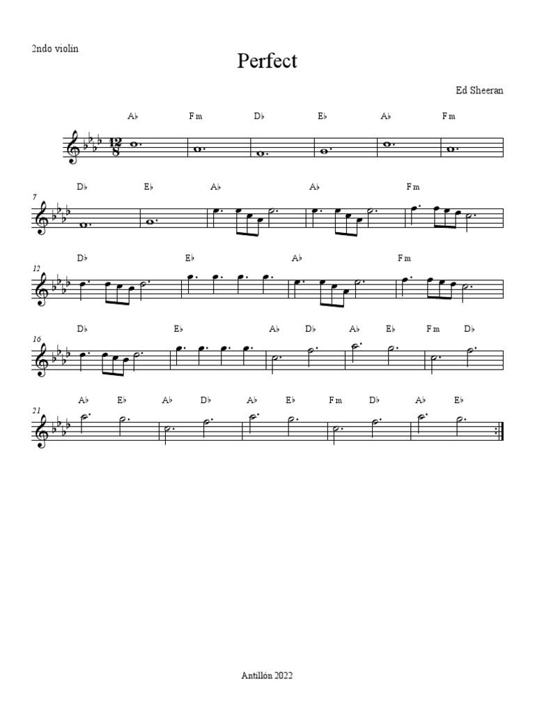 Perfect 2nd Voice | PDF