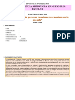 1° Grado - Planificador Del 18 Al 22 de Abril