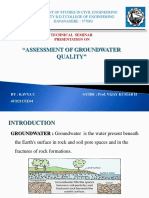 Assesment of GWQ