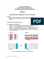 2022 MODUL 1 Bahasa Query - SELECT