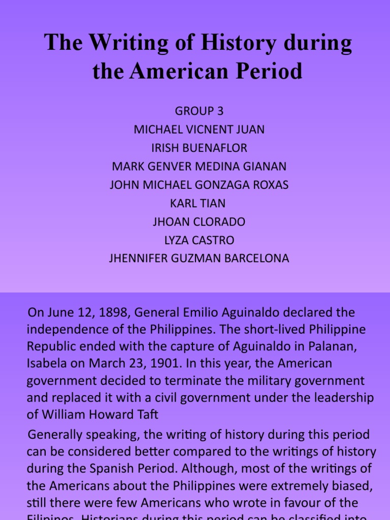 Historical Essay Examples