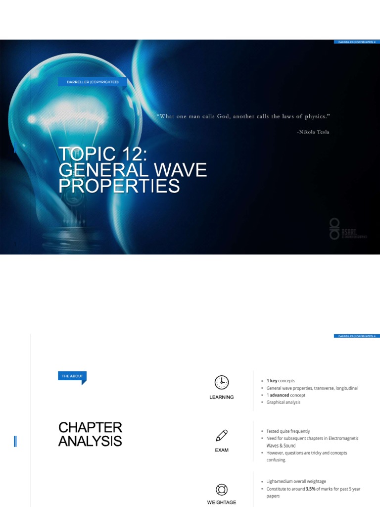 O Level Physics Chapter 12 Notes | PDF