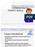 Promkes Di Tempat Kerja