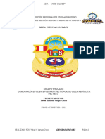 Categoría B - Ies José Gálvez - Bicentenario Del Congreso de La República Del Perú