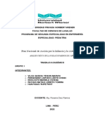 Analisis Critico de La Situacion de La Poblacion Menor de 5 Años