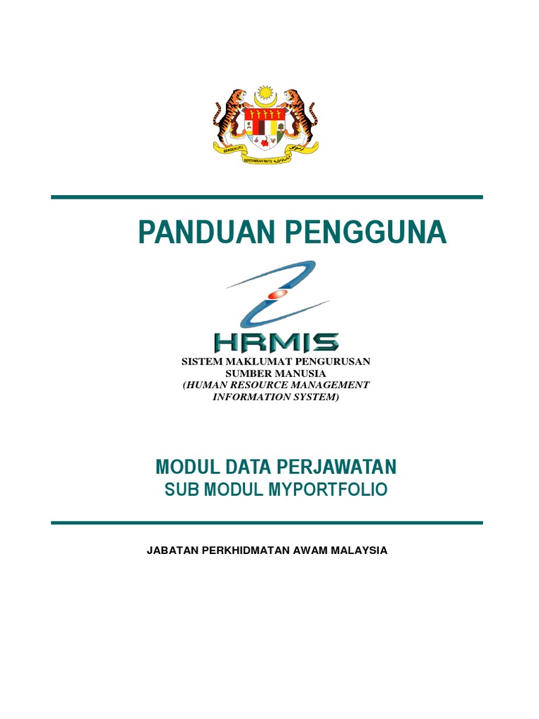 06 Manual Pengguna Pentadbir Hrmis PDF