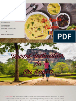 Group 10 Sri Lanka Cuisine and Tourist Destination Reported by Oussama Aboubadr & Marvin Pabonita
