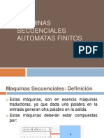 Maquinas Secuenciales y Autómatas Finitos