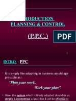 Production Planning & Control (PPC) Basics