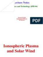 Ionospheric Plasma-Solar Wind